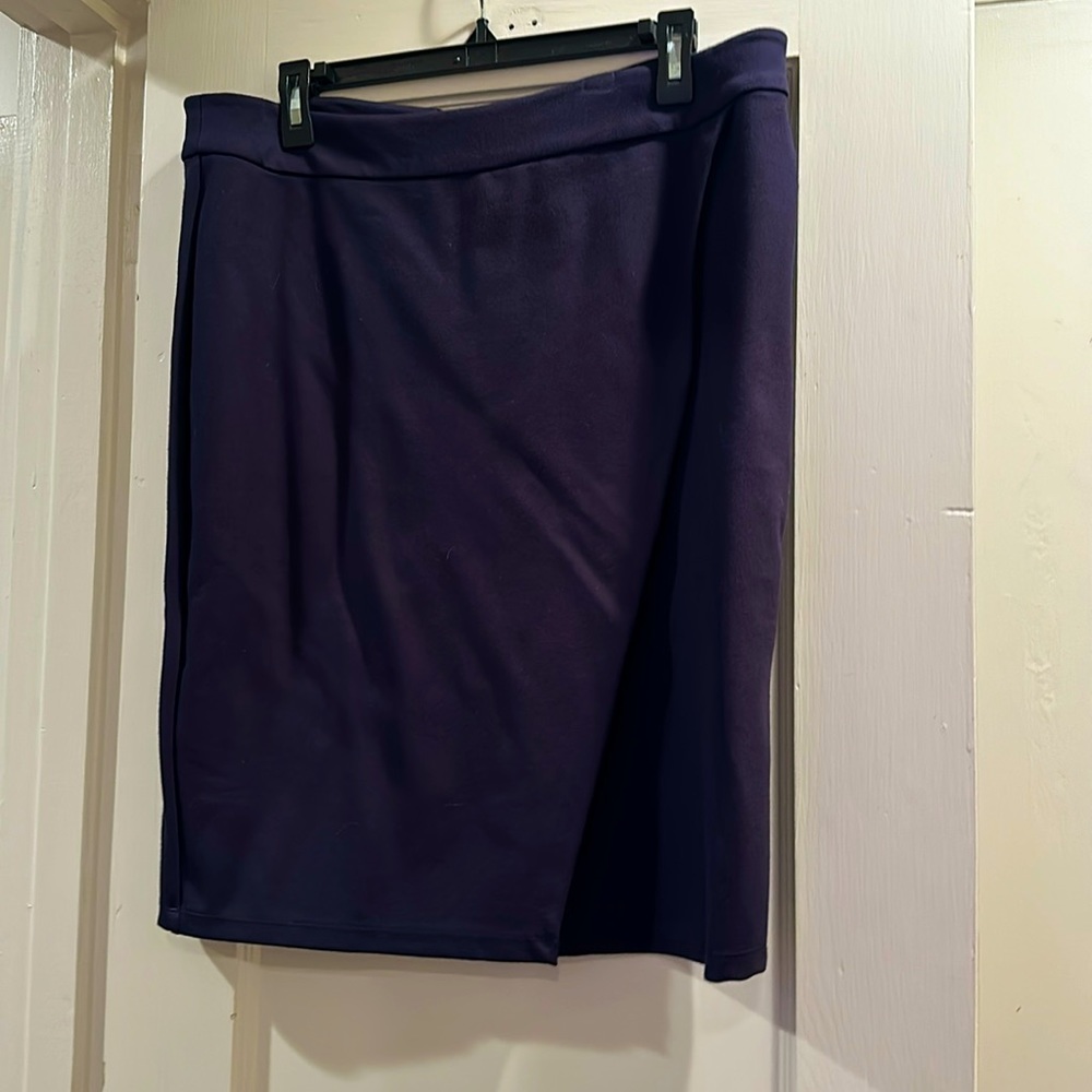 Liz Claiborne navy skirt